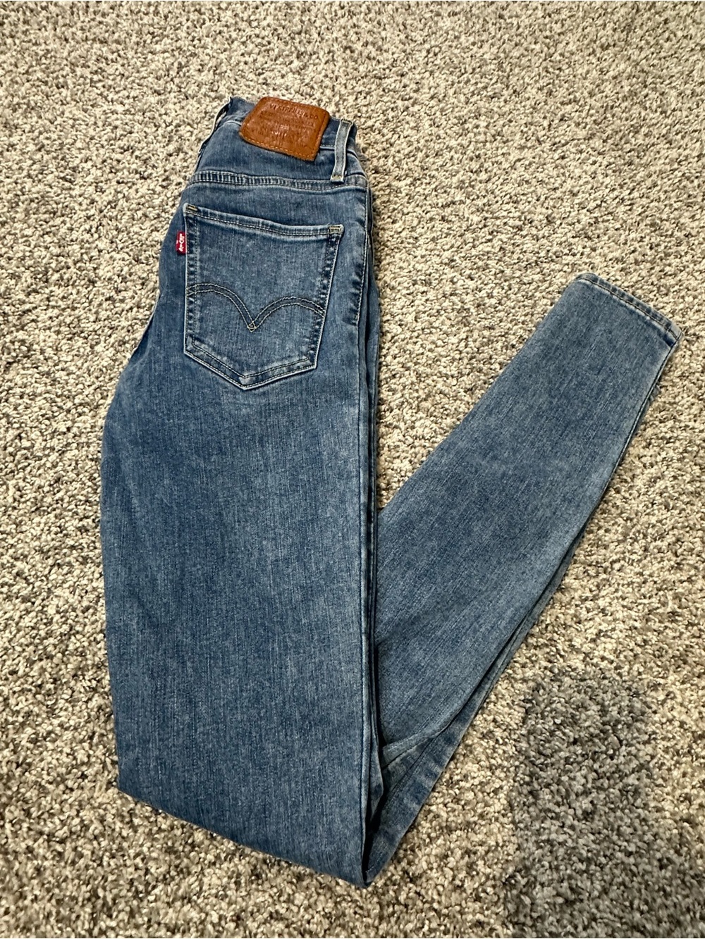 Levi's Mile High Supper Skinny Jeans